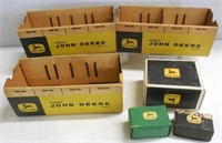 Lot of 6 JD Parts Boxes