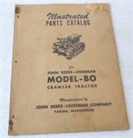 JD Model BO Crawler Tractor Parts Catalog