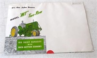 JD MT Two-Row Tractor Mailer
