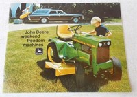 John Deere Lawn Tractor Brochure