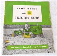 JD Model MC Track-Type Tractor Brochure