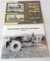 Pair JD Brochures Buggies / Early Tractor's