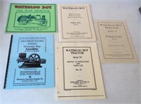 Lot of 5 Waterloo Boy Pamphlets