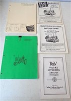 Lot of 4 JD Brochures / R&V  Engines
