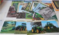 Lot of JD Brochures Tractors