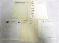 JD Letter Head and Receipt Papers