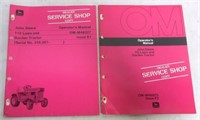 Pair of JD 110 / 112 Service Shop Manuals