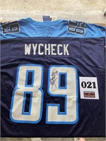 NFL Frank Wycheck Autographed Jersey