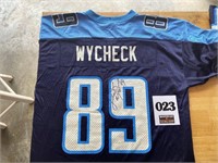 NFL Frank Wycheck Autographed Jersey