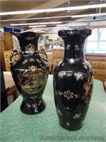 Pair of Asian Ceramic Vases