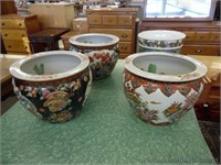 Asian Decorative Flower Pots