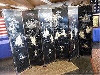 Asian Room Partition - 6 Panel
