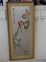 Asian Embroidery on Silk