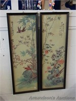 Pair of Asian Lithograph