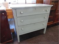 Painted Vintage 3 Drawer Dresser