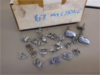 Small box misc 67 Mustang letters