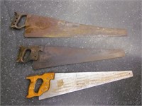 Set of 3 Wood Saws