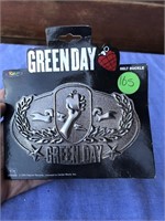 Cool Green Day Belt Buckle