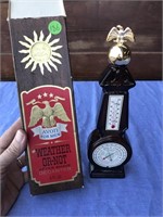 Vintage Weather-Or-Not Avon Thermometer Bottle