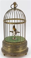 German Automaton Singing Bird In A Cage