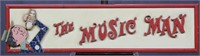 The Music Man Wooden Marquee Sign