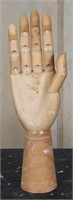 Articulated Wood Carved Artist's Lay Hand