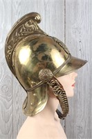Antique French Fire Brigade Helmet