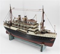 Scale Model Steamer Ship