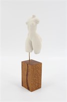 Fertility Figure Sculpture on Stand