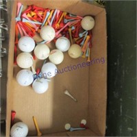 Golf balls and tees