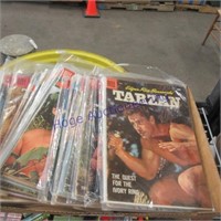 Old Tarzan comic books--10 cents