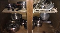 Assorted pots & Pans