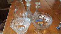 Compote, decanters