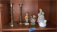 Figurines and candle holders