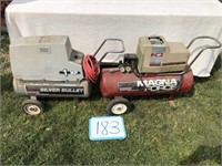 (2) Sanborn Air Compressors AS-IS