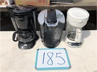 (3) Coffee Makers