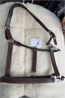 GATSBY PADDED LEATHER HALTER-HORSE SIZE