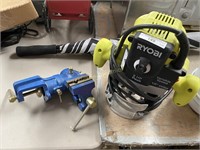 Ryobi Variable Speet, 2 hp Router w/ Vise Clamp