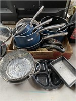 Cookware Set & Box Lot