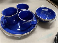 Graniteware Metal Plates, Bowles & Cups