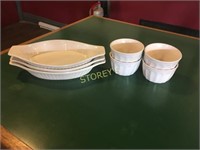 3 Lasagna Bowls & 4 Crème Brule Bowls