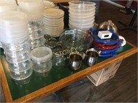 Mixing Bowls, Containers, Syrup Dispensers, Timers