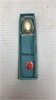 TIFFANY & CO. STERLING SPOON IN ORIGINAL BOX