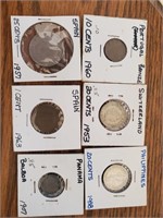 Misc. Individual Coins, Spain, Swiss, Etc.