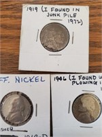 Misc. Individual Coins, Nickels, Buffalo Head