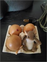 Mouse In Egg Decor