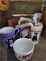 Cat Design Mugs