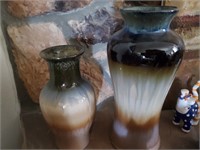 2pc Ceramic Vase Decor