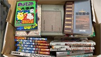 BOX FULL OF JAPANESE ANIME COMIC BOOKS