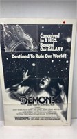 RATED R DEMON MOVIE POSTER 27X41
